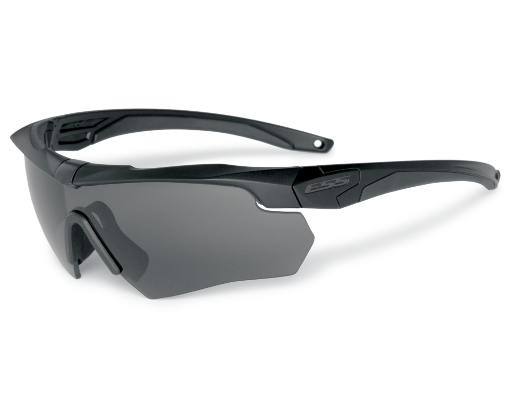 ESS Crossbow One Black with Smoke Gray Eyewear – Tactical Asia