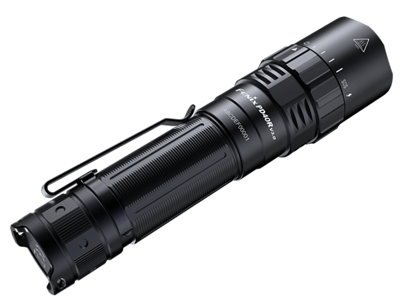Fenix PD40R V3.0 3000 Lumen USB-C Rechargeable LED Flashlight – IP68 Tactical