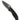 Spyderco Tenacious G10 Black Blade Plain Edge Folding Knife