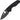 Spyderco Lil Native Black G-10 Black Blade Plain Edge Folding Knife