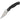 Spyderco Military 2 Black G-10 Plain Edge Folding Knife