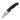 Spyderco Shaman Plain Edge Black Folding Knife