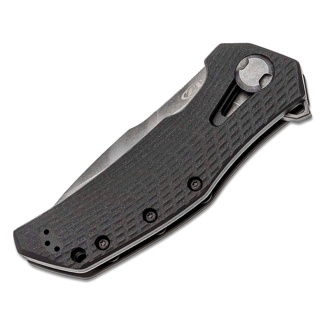 ブルドッグ　0308 Zero Tolerance 0308BLKTS - BlackWash Tiger Stripe Drop Point